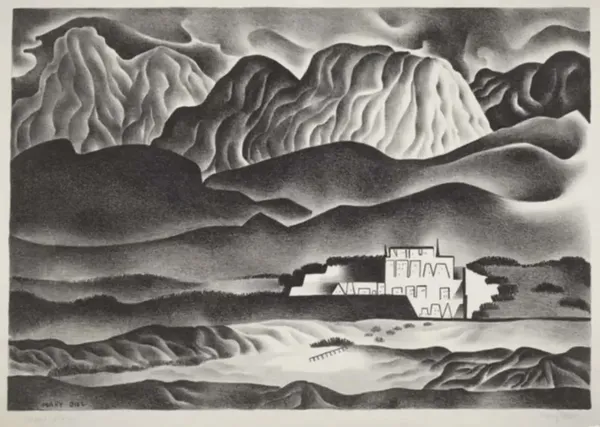'Desert Storm' - Mary Dill, 1936