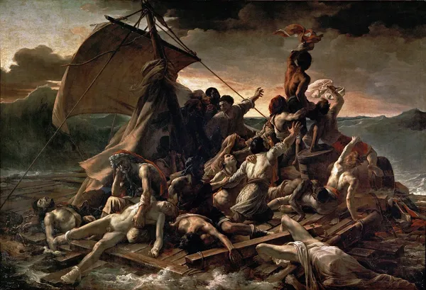 JEAN_LOUIS_THÉODORE_GÉRICAULT_-_La_Balsa_de_la_Medusa_(Museo_del_Louvre,_1818-19)