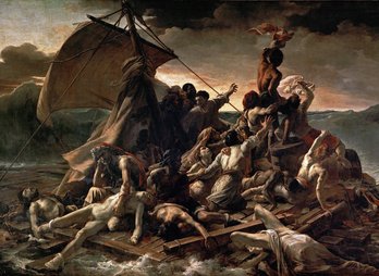 JEAN_LOUIS_THÉODORE_GÉRICAULT_-_La_Balsa_de_la_Medusa_(Museo_del_Louvre,_1818-19)