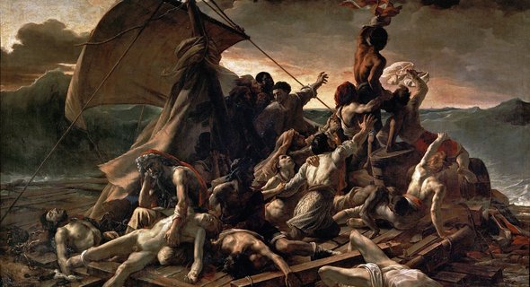 JEAN_LOUIS_THÉODORE_GÉRICAULT_-_La_Balsa_de_la_Medusa_(Museo_del_Louvre,_1818-19)