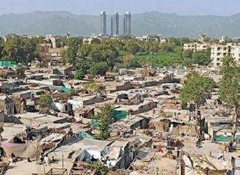 Photo of a proletarian neighborhood in Tehran.